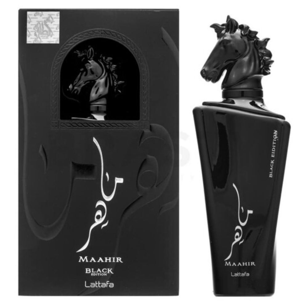 عطر  ماهر بلاك اديشن بخاخ(لطافه) 100ملي