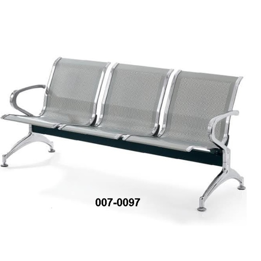 كراسي انتظار استيل عادي