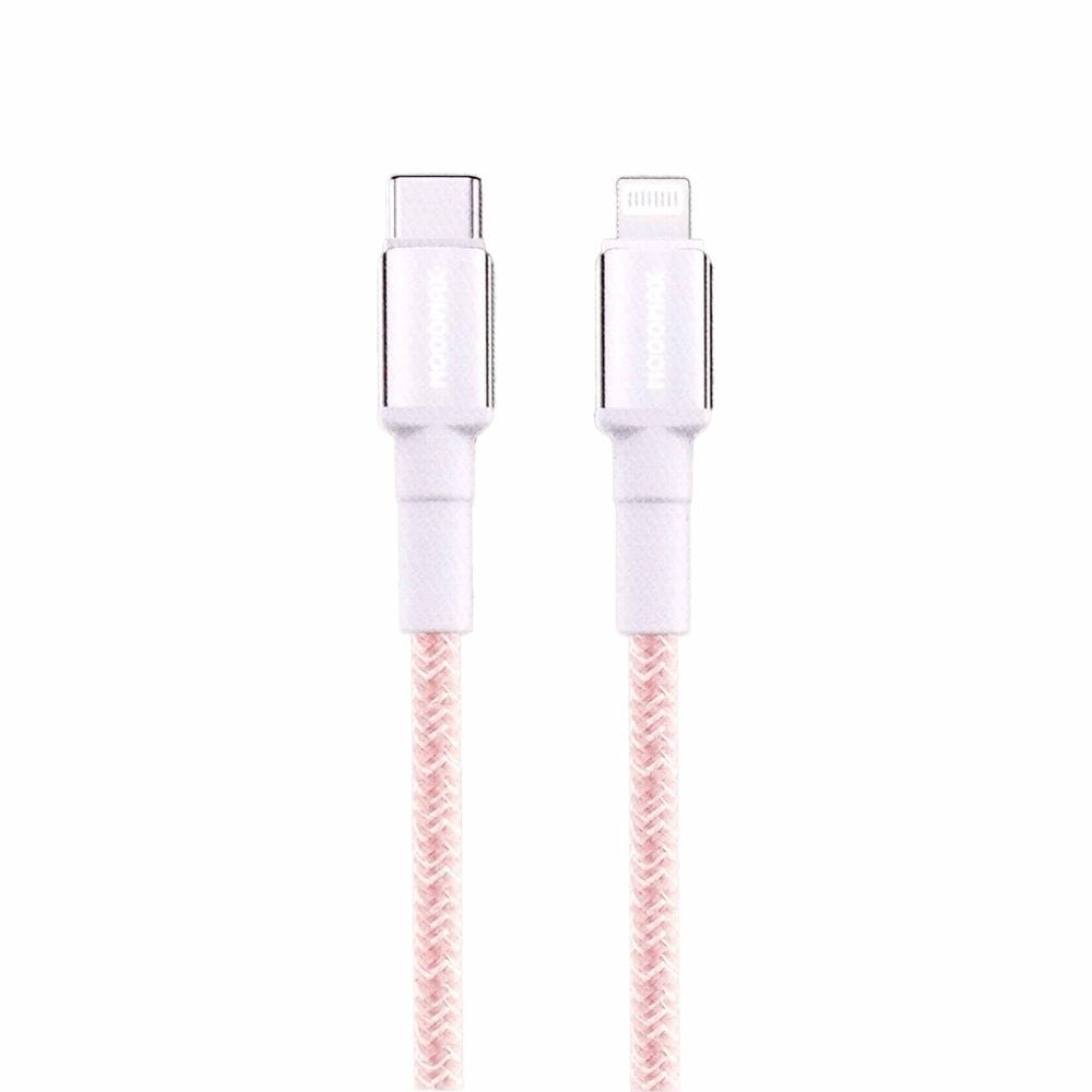 كابل موج ماكس USB-C إلى Lightning القوي , معتمد من أبل MFi، يدعم الشحن السريع -MX112