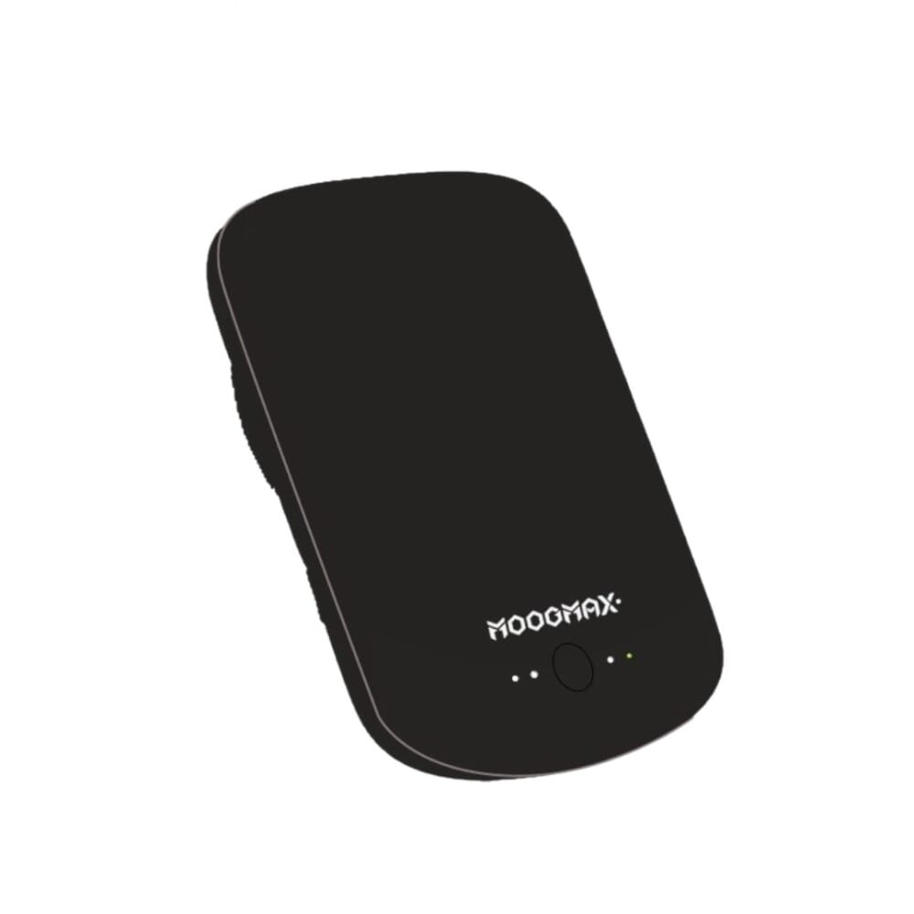 خازن طاقة لاسلكي موج ماكس سناب باور ميني بقوة 20 واط وسعة 5000 ملي أمبير، شحن سريع، اسود - MAX219