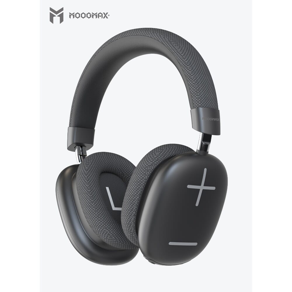 سماعة رأس لاسلكية من موج ماكس، أسود، MX929