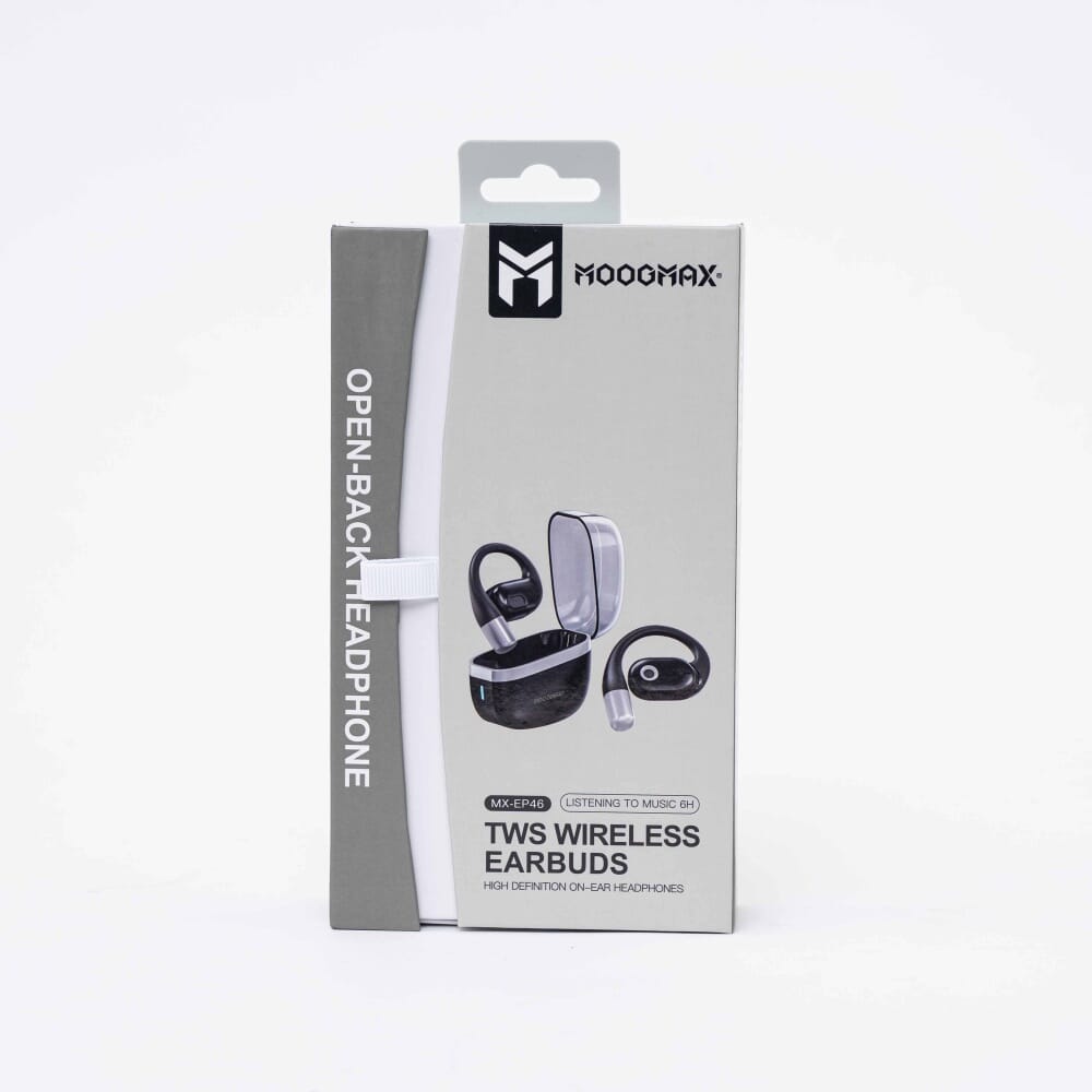 ايربودز من موج ماكس، أسود، MX-EP46