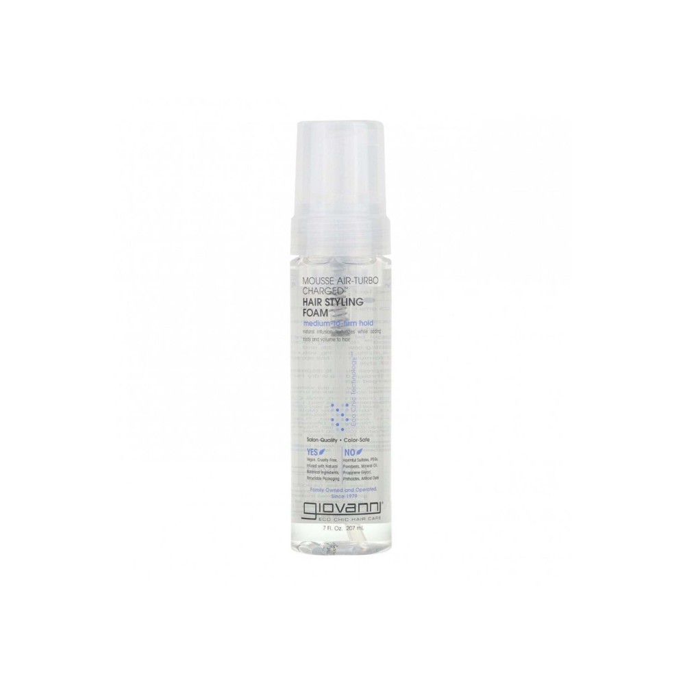 رغوة تصفيف الشعر جيوفاني - 207 مل لثبات وتسريح طبيعي
