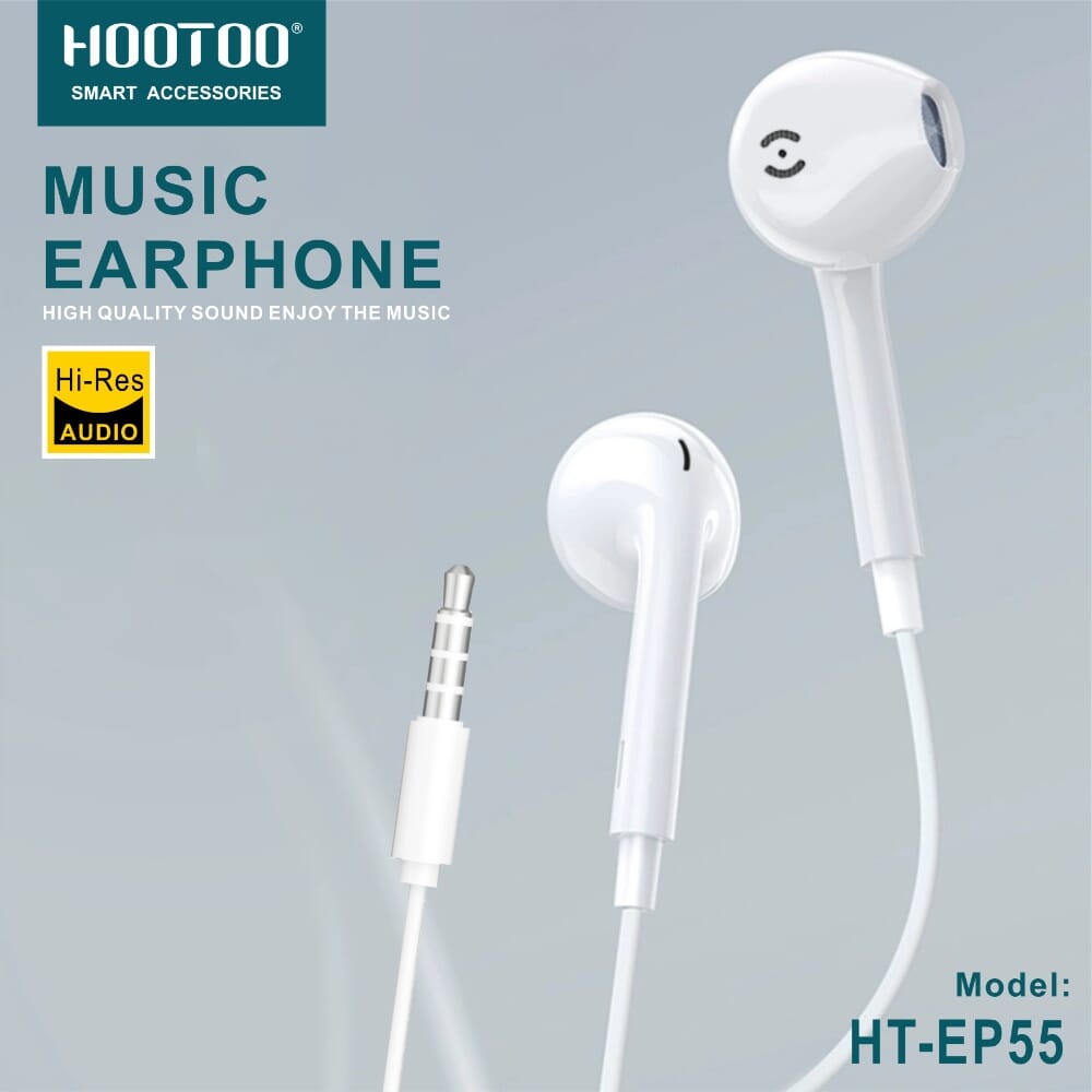 سماعة أذن سلكية بمنفذ Aux من هوتو