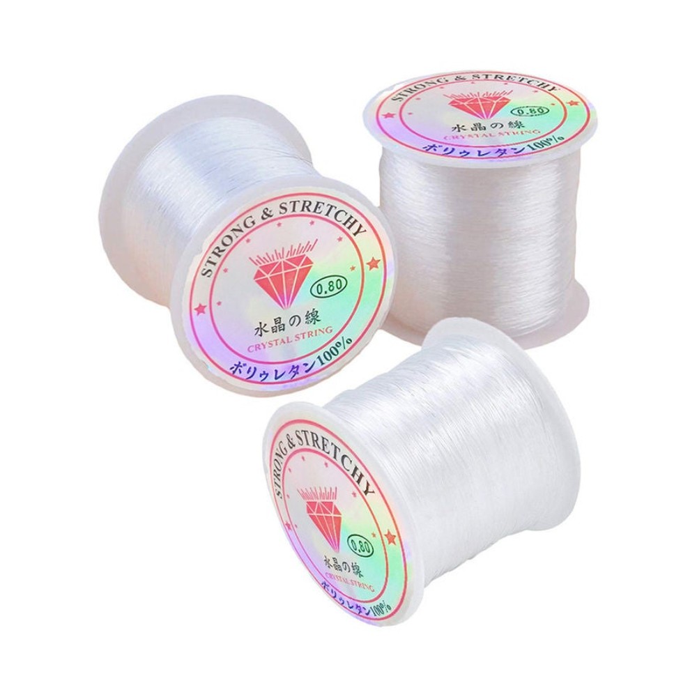  خيط كريستال مرن شفاف متعدد الاستخدام 3 قطع - موديل GC1766A23P