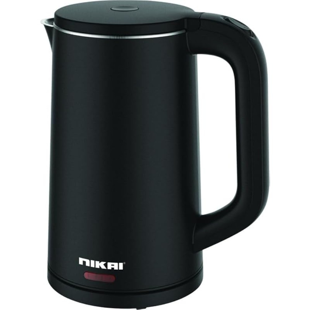 غلاية كهربائية نيكاي، 1.5 لتر، 1630 واط، ستانلس ستيل - NK888D