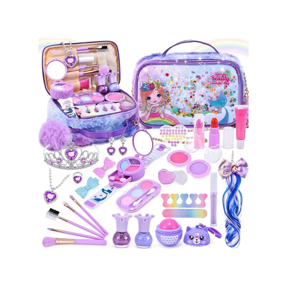 مجموعة مكياج يونيكورن للأطفال الصغار