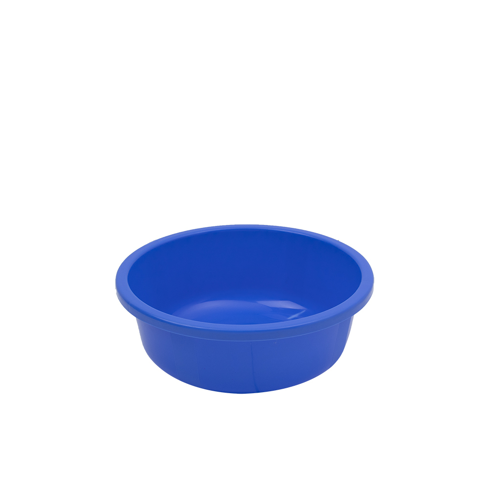 فخر الدين وعاء دائري بلاستيك - أزرق