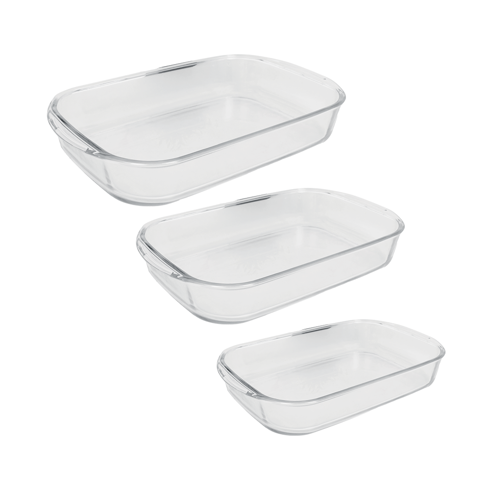 طقم صواني مارينكس 3 أحجام شكل مستطيل