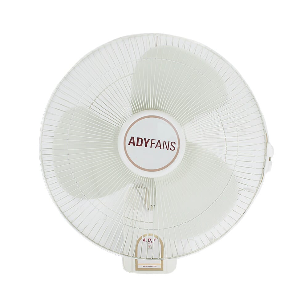 ايه دي واي مروحة جدارية - أبيض