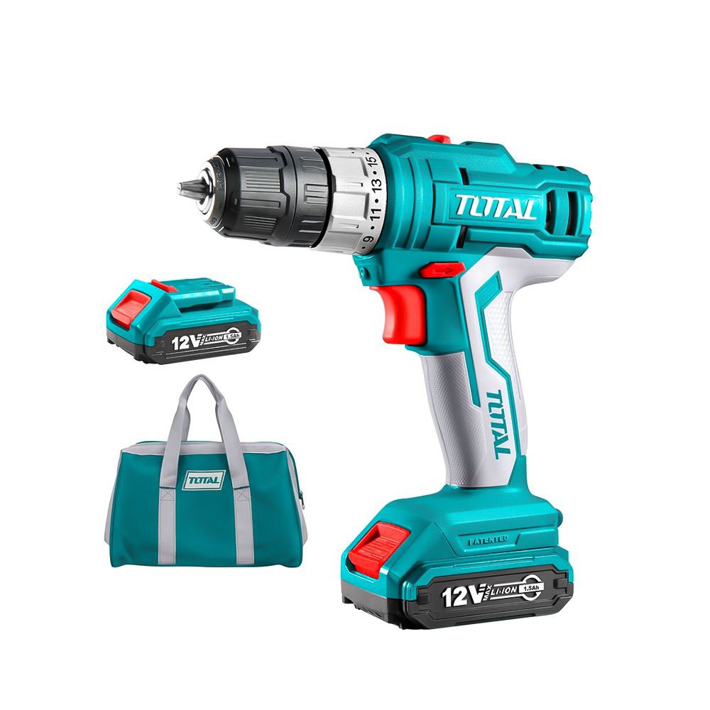 توتال مثقاب لاسلكي ليثيوم أيون - موديل TDLI1222