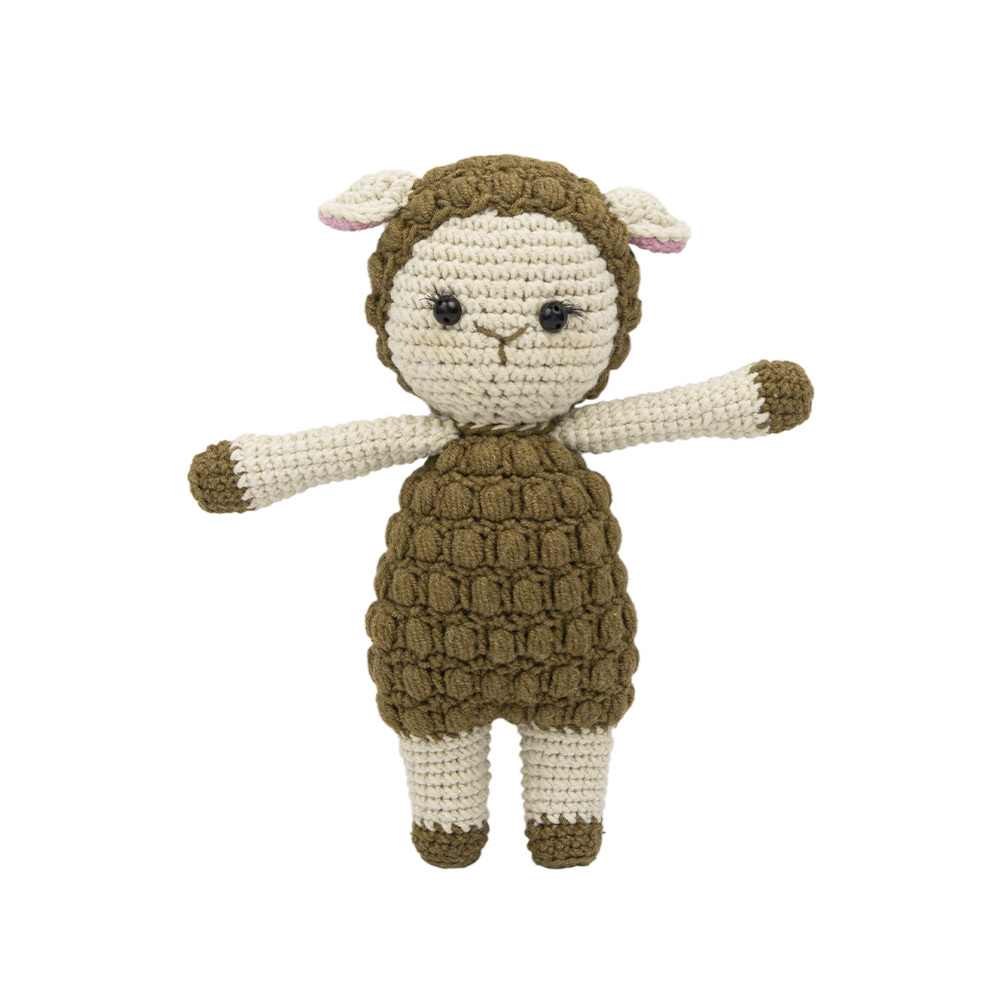 كروشية دمية على شكل خروف