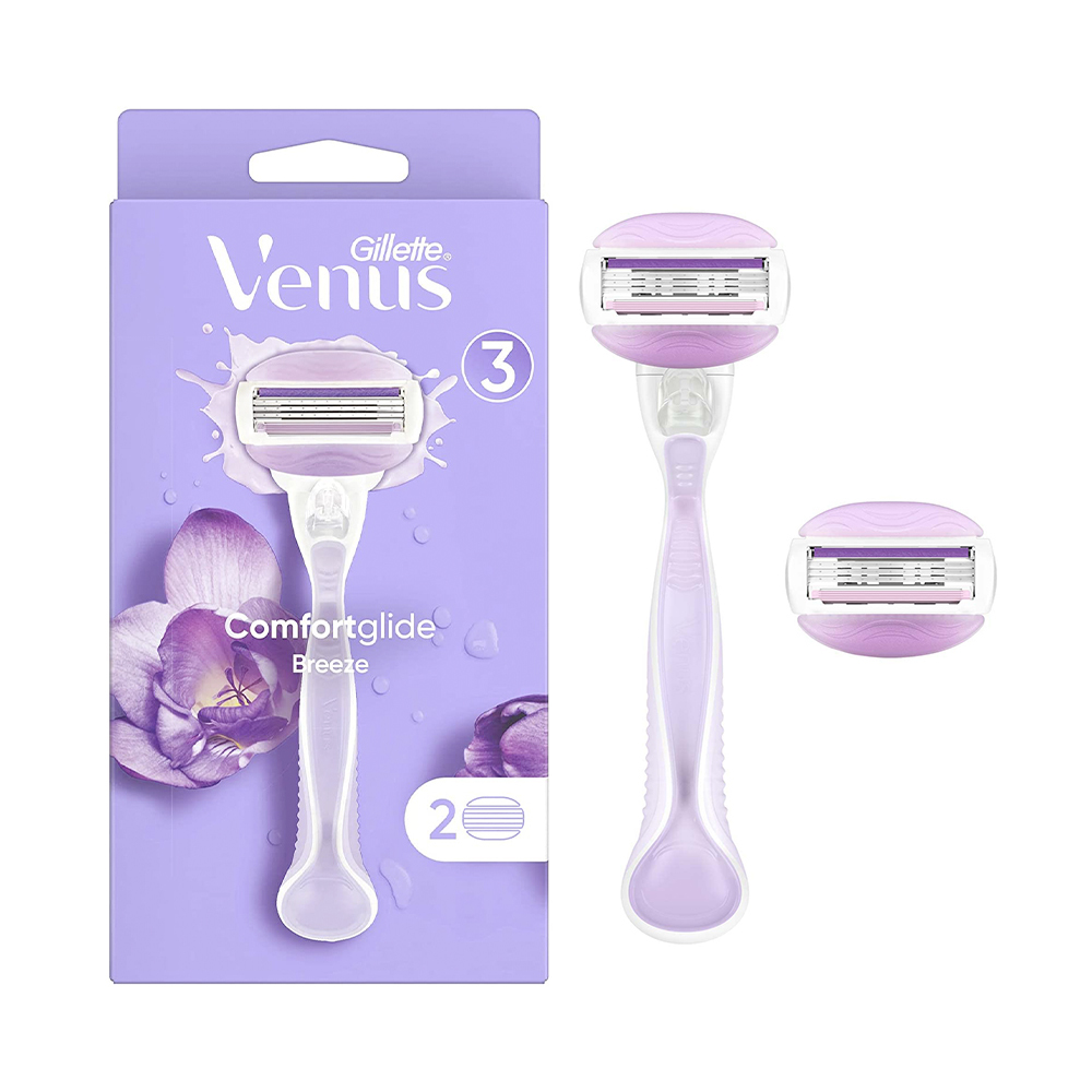 جيليت فينوس شفرة حلاقة كومفورت جلايد مع شفرتين أضافية الاصلي