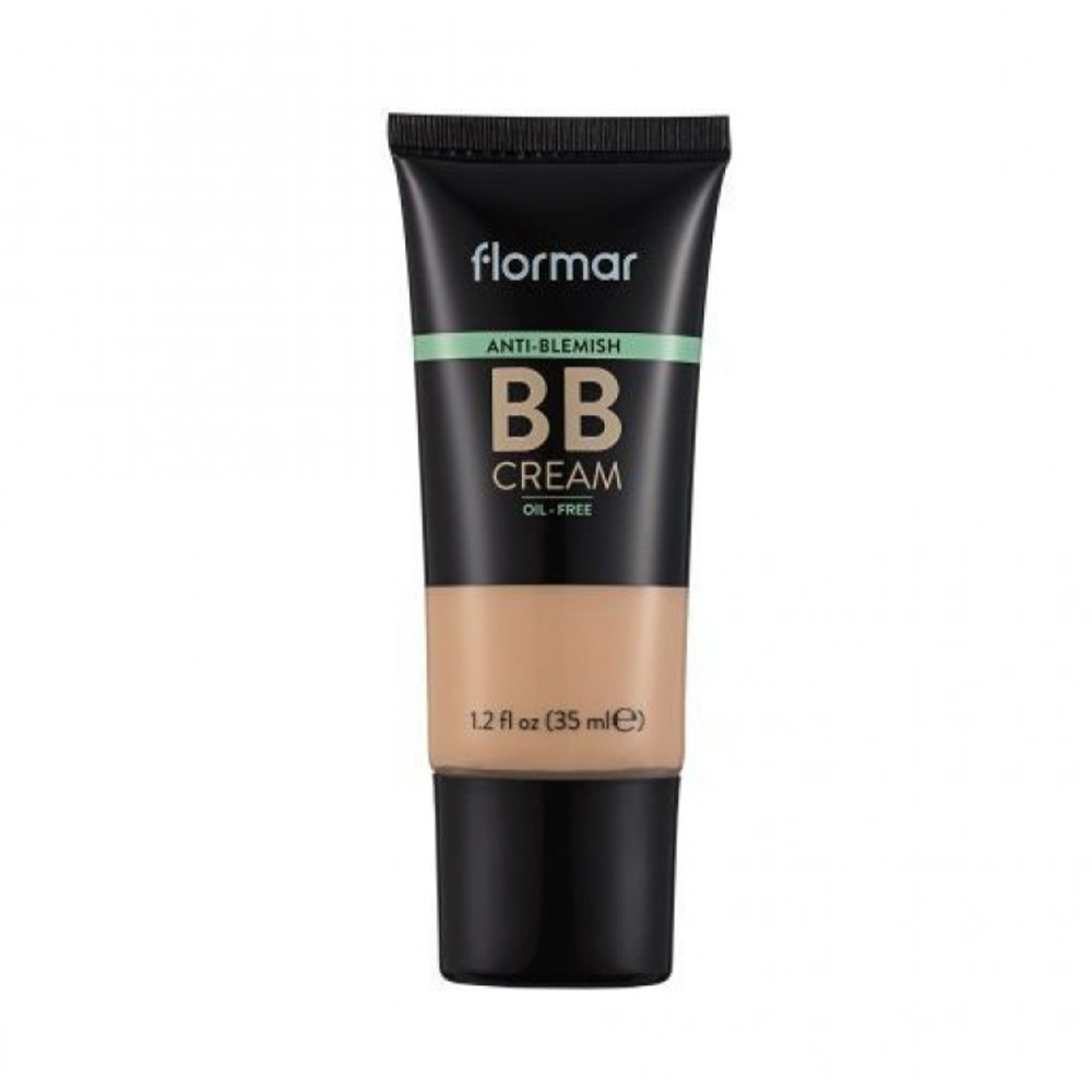 فلورمار F-064 كريم اساس بي بي خافي العيوب الوجه خال من الزيت - بسعة 35 مل