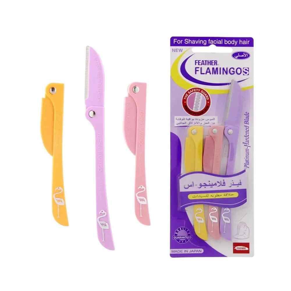فلامنجو شفرات للوجه - 3 قطع الاصلي