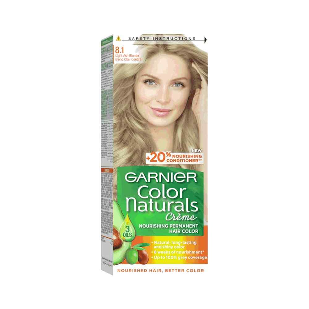 غارنييه صبغة شعر رمادي فاتح 8.2