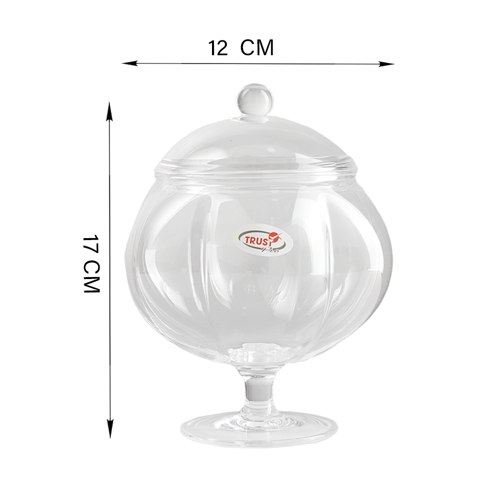 برطمان بتصميم راقي من بلاستيك الاكرليك