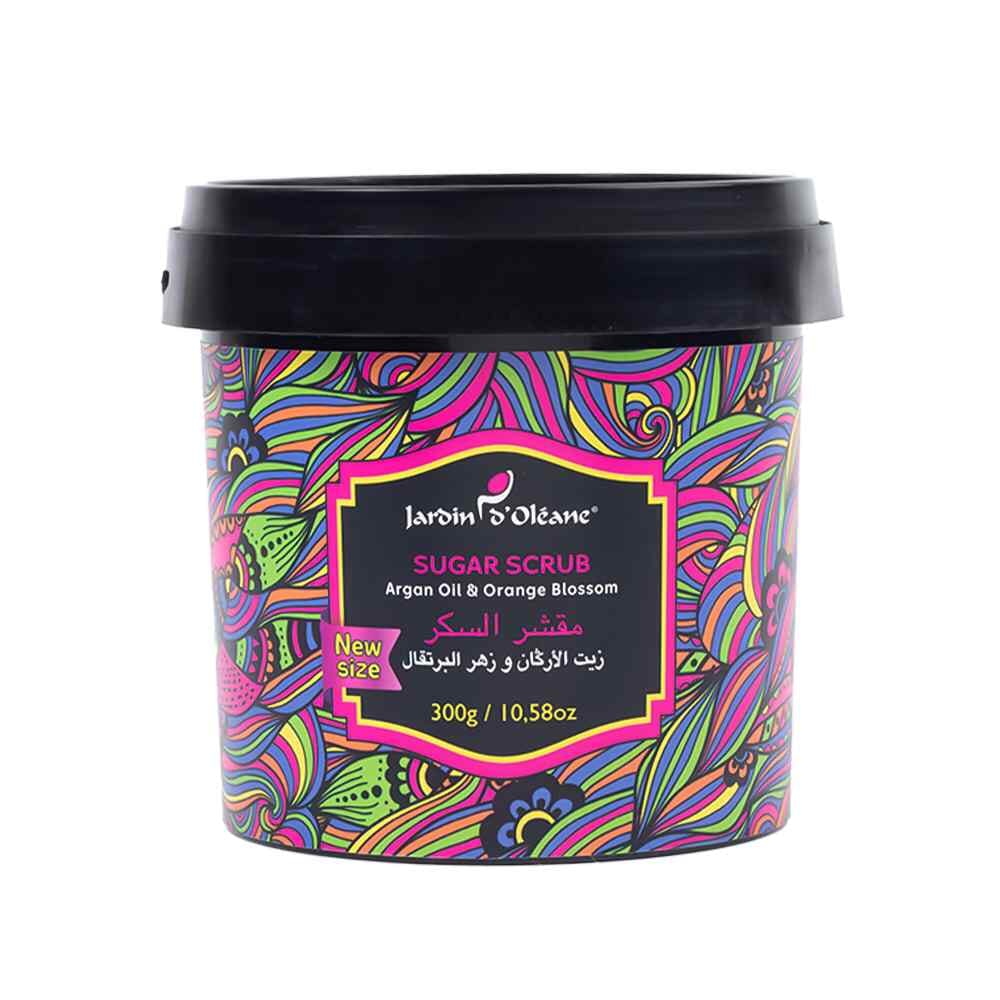 جاردن اوليان مقشر سكر بزيت الاركان وزهر البرتقال - 300 جم