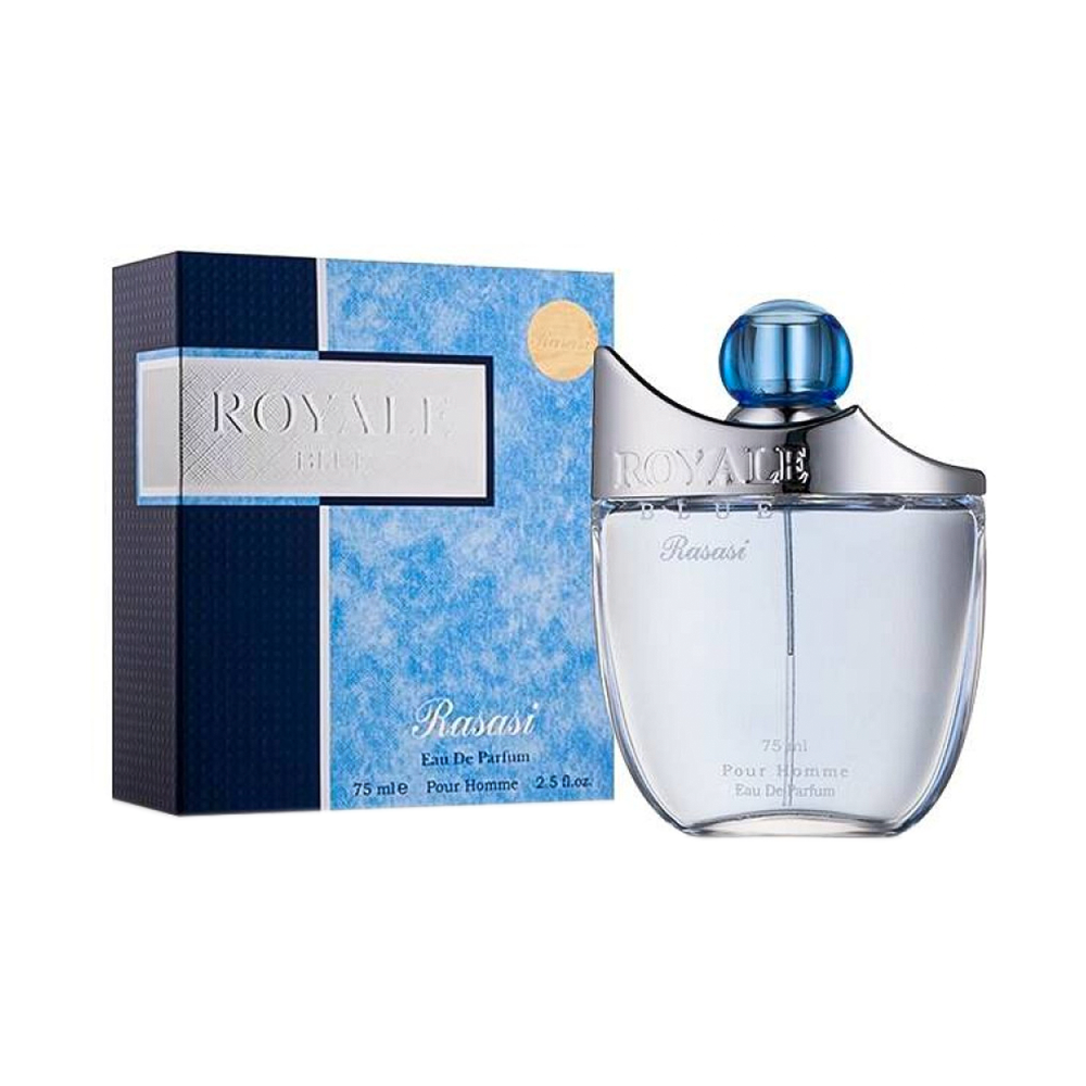 رصاصي عطر رويال بلو او دي بارفان للرجال - 75 مل - أصلي