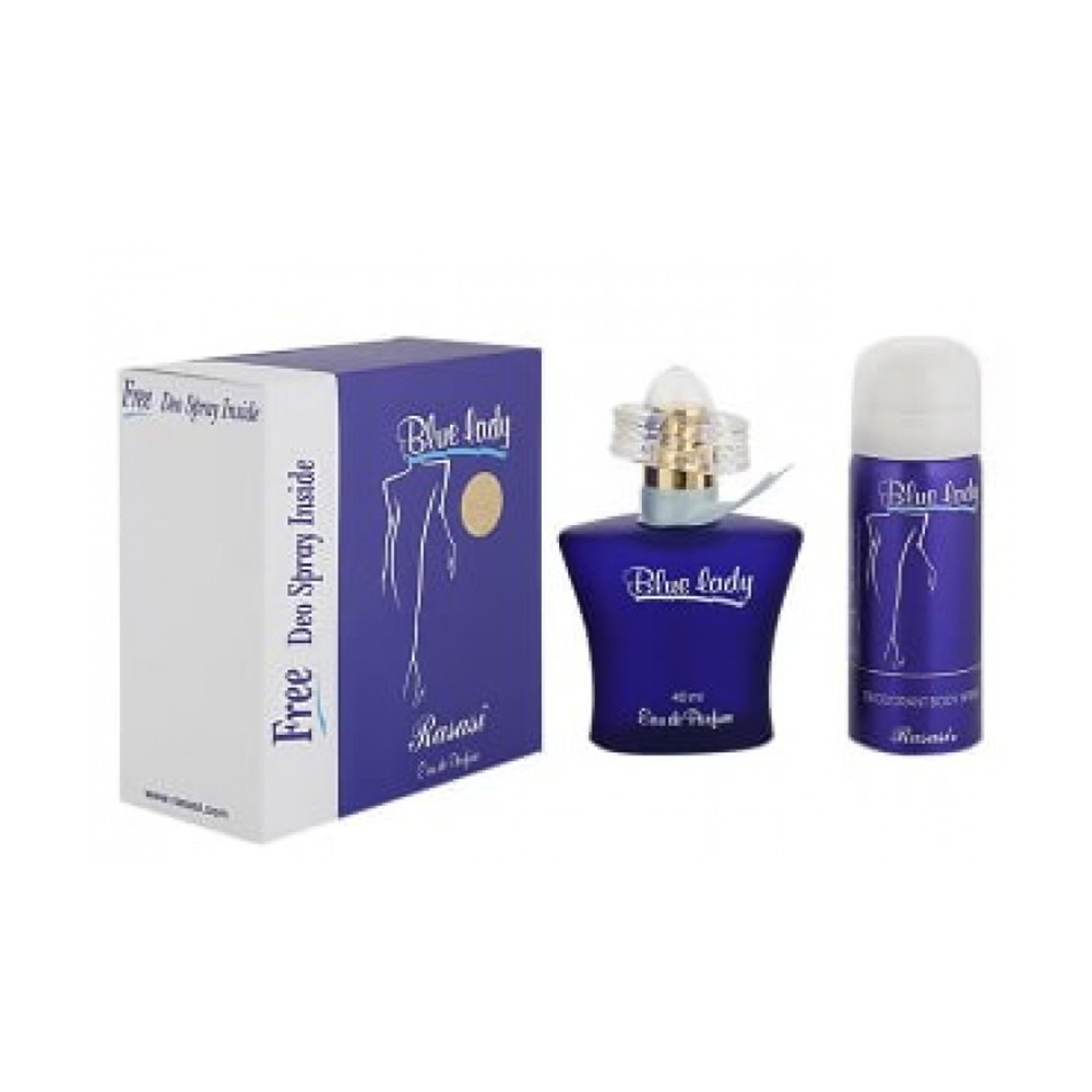 بلو ليدي عطر مع بخاخ مزيل عرق للنساء - 40و50مل - أصلي