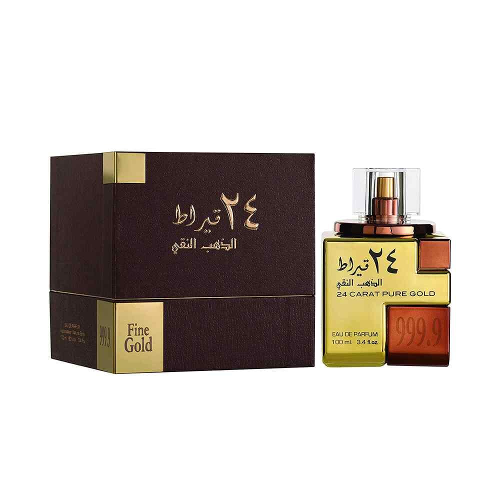 لطافة 24 قيراط بيور جولد عطر او دي بارفان للجنسين أصلي 100 مل