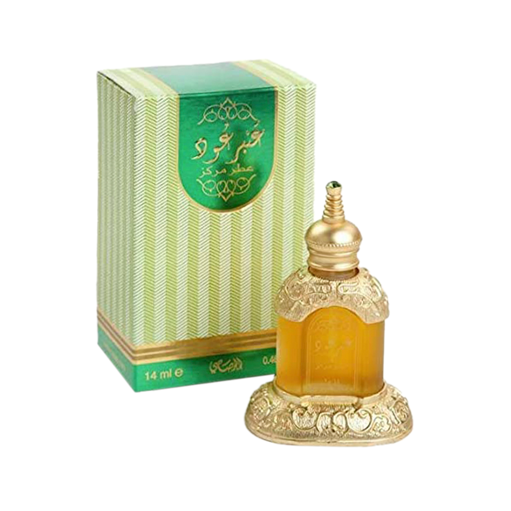 رصاصي امبر عود عطر مركز - 14 مل