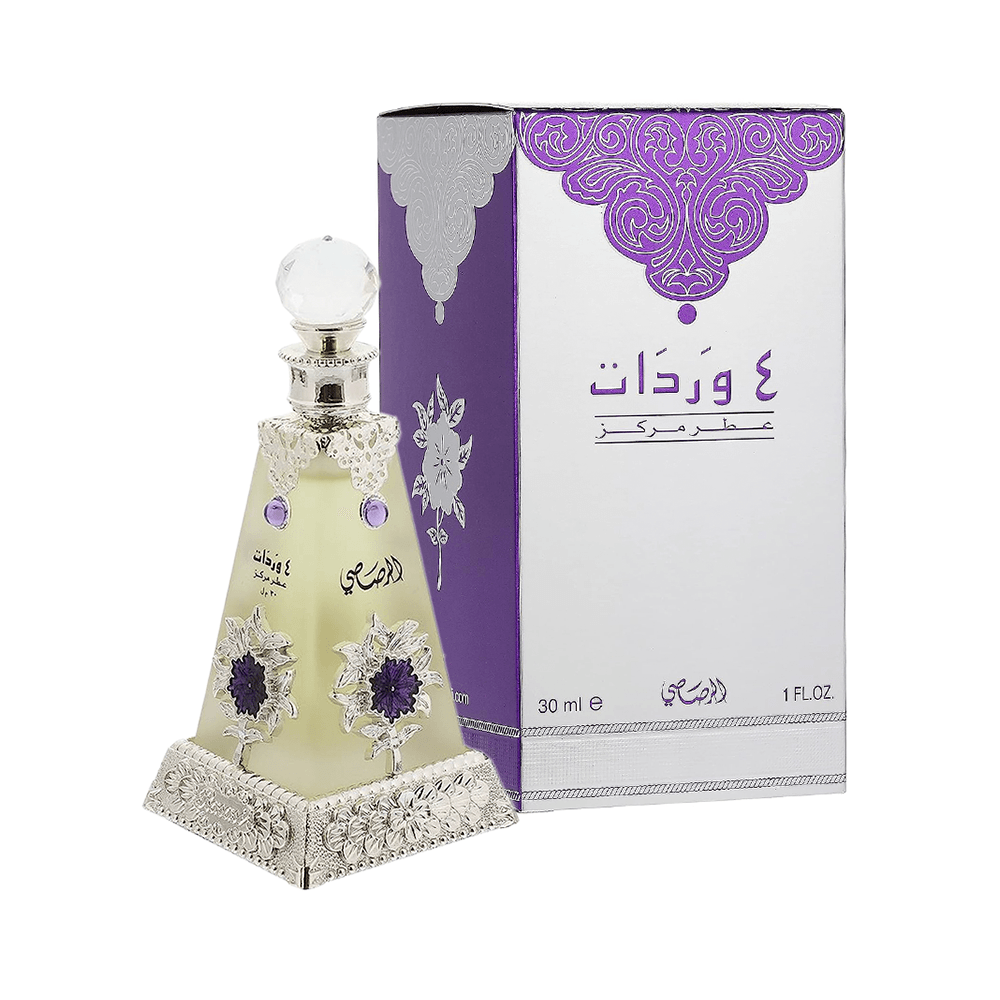 رصاصي أربع وردات عطر او دي برفيوم للنساء - 30 مل