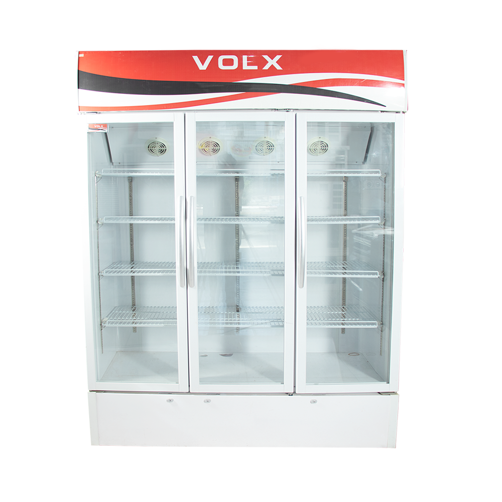 فولكس ثلاجة أفقي بثلاث أبواب موديل SC-1050 - سعة 1050 لتر