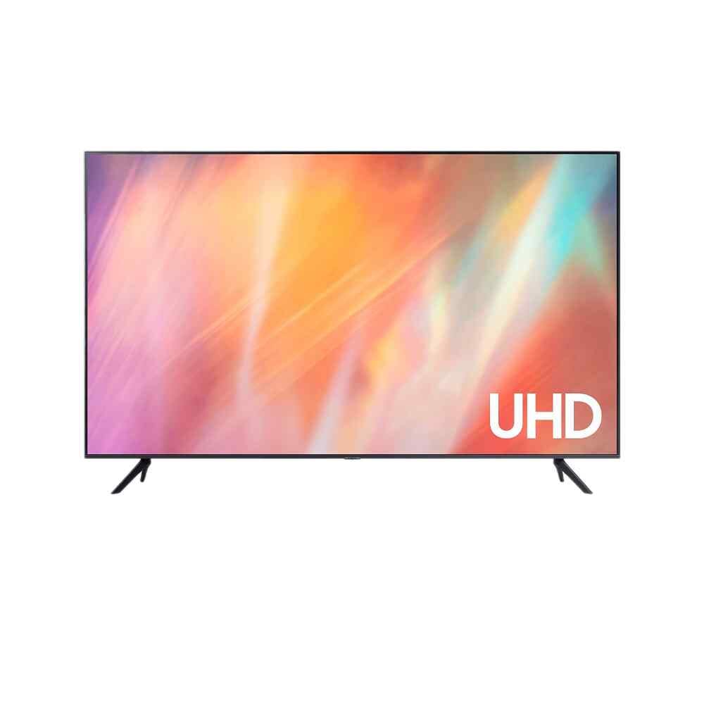 سامسونج تلفزيون فئة كريستال UHD 4K سمارت Tizen OS رسيفر داخلي بحجم 75 بوصة وقوة 260 واط - موديل UA75AU7700