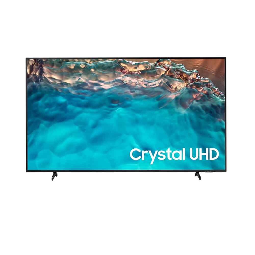 سامسونج تلفزيون كريستال UHD 4K سمارت Tizen OS رسيفر داخلي بحجم 60 بوصة وقوة 180 واط- موديل UA60BU8000