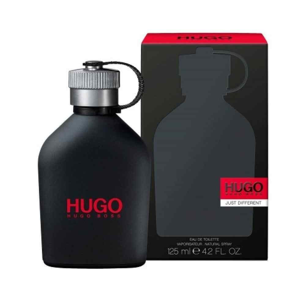 هوجو عطر جست ديفرنت الأسود أودي تواليت للرجال أصلي 125 مل