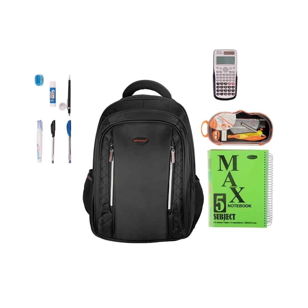 باكج الحقيبة المتكاملة للطالب الجامعي - 10 قطعة