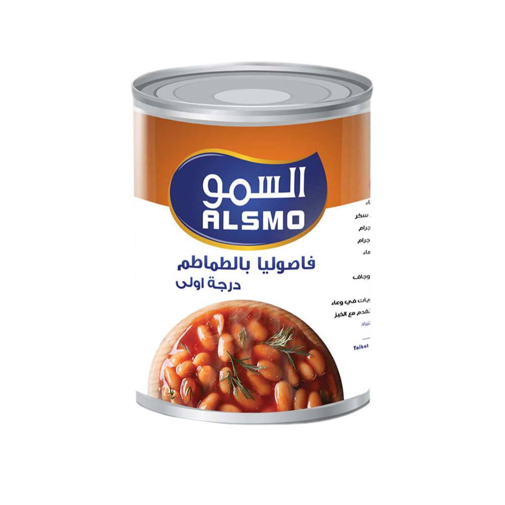 السمو فاصوليا بيضاء بالطماطم - 400 جم