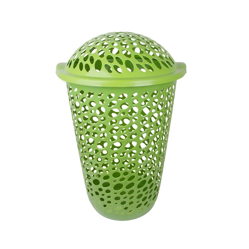 الهلال والنجمة - سلة غسيل بغطاء - شكل دائري