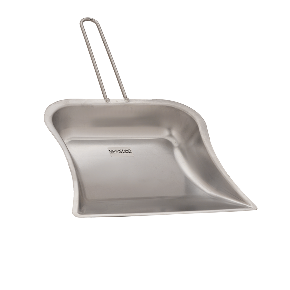 مجرفة تنظيف بمقبض قصير من الاستيل