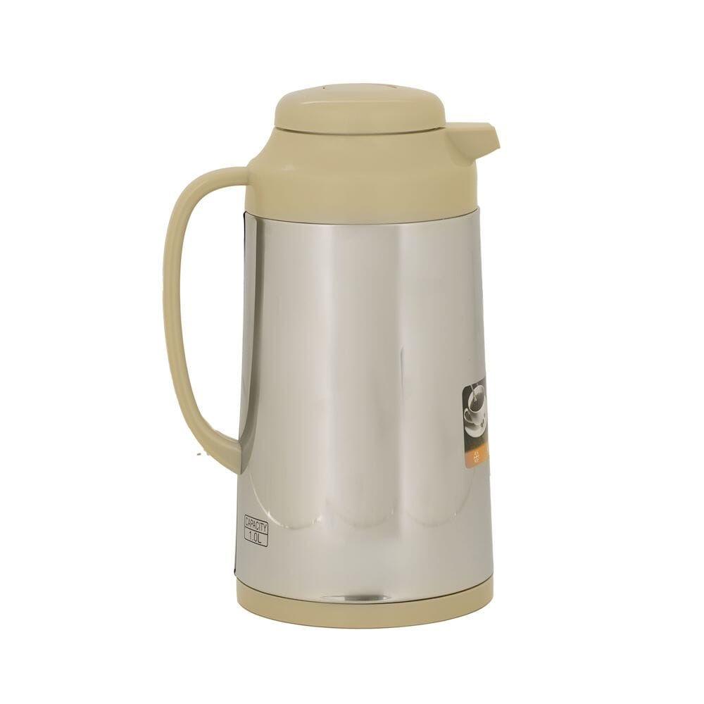 OHT ترمس شاي بتصميم مزدوج الجدار -1.0 لتر