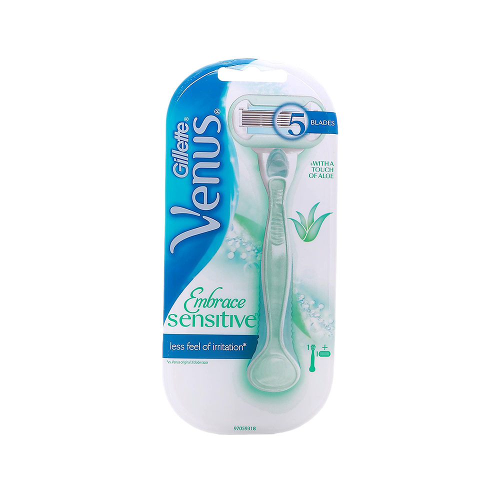 جيليت فينوس شفرة حلاقة بالصبار لإزالة الشعر