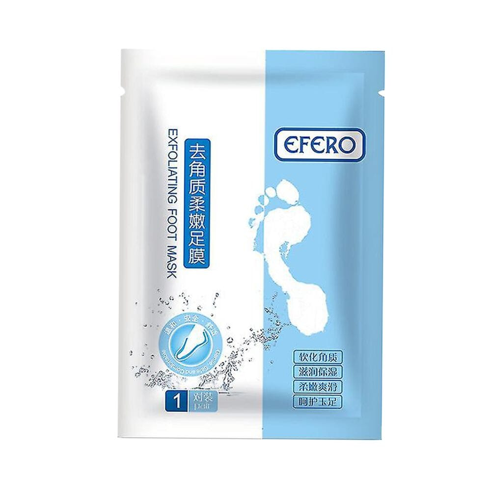 Efero قناع للقدمين بخلاصة الألوة فيرا لازالة الجلد الميت - زوج واحد