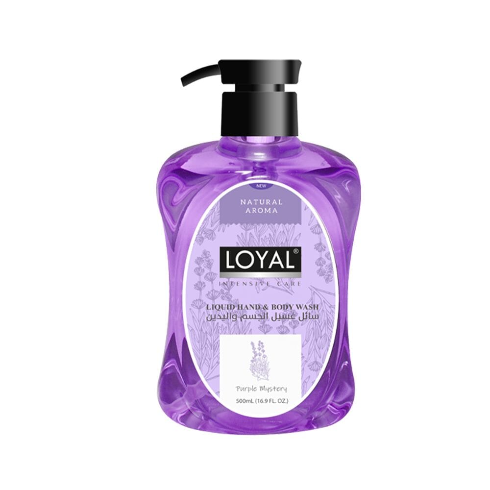 لويال سائل غسيل الجسم واليدين بالباتشولي والعنبر -500 مل