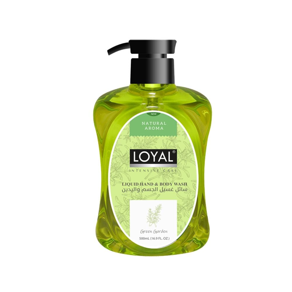 لويال سائل غسيل الجسم واليدين الحديقة الاخضر -500 مل