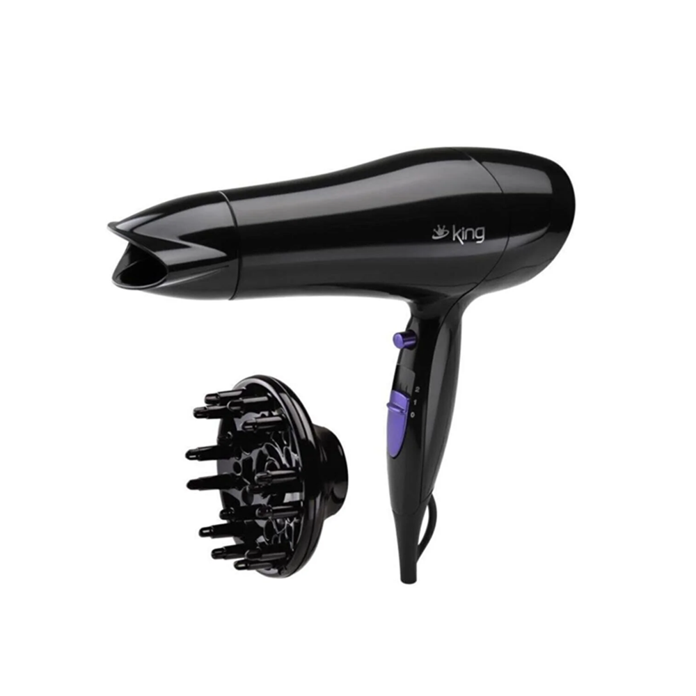 كنج ادورا مجفف ومصفف للشعر - 2000 واط