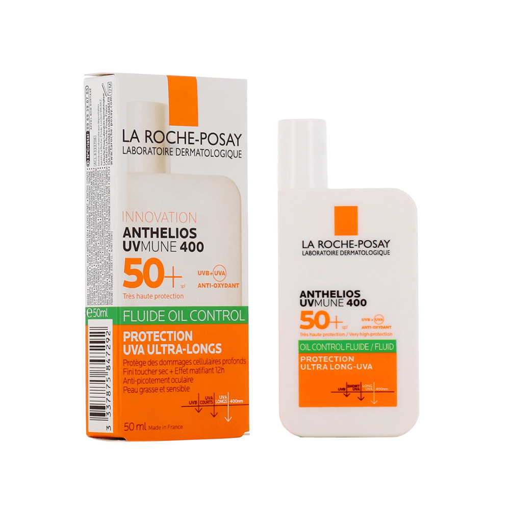 لا روش بوزيه واقي شمس بحماية SPF50 للبشرة الحساسة والذهنية -سعة 50 مل