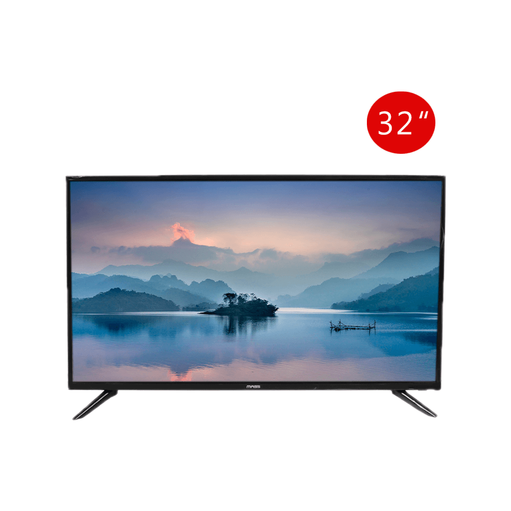 ماس تلفزيون LED - نظامين بحجم 32 بوصة