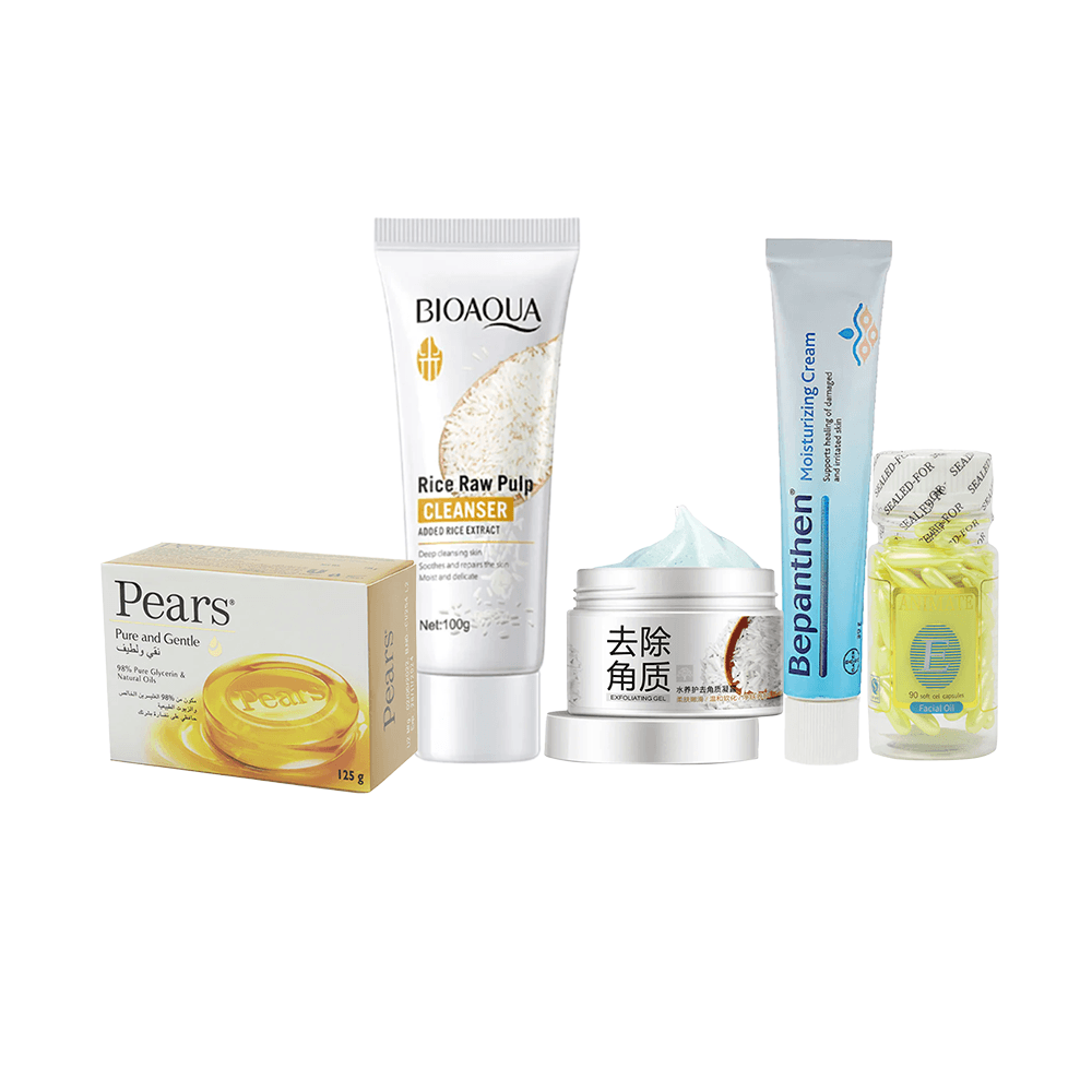 باكج إشراقة وتفتيح وترطيب البشرة