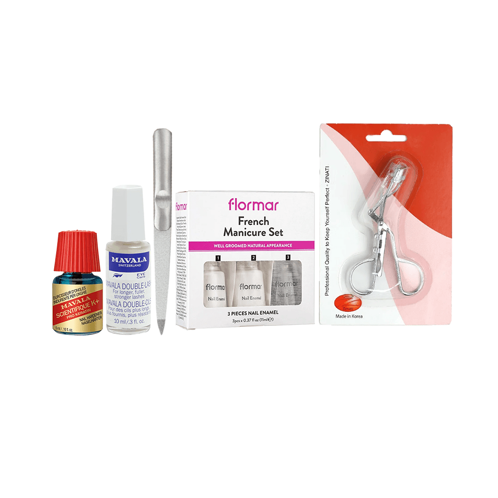 باكج العناية بالرموش والاظافر