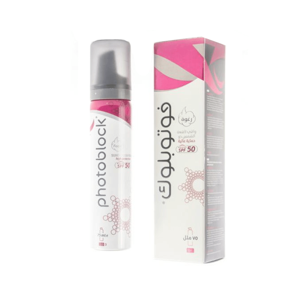 ديرما فوتوبلوك واقي من الشمس رغوة - 75 مل