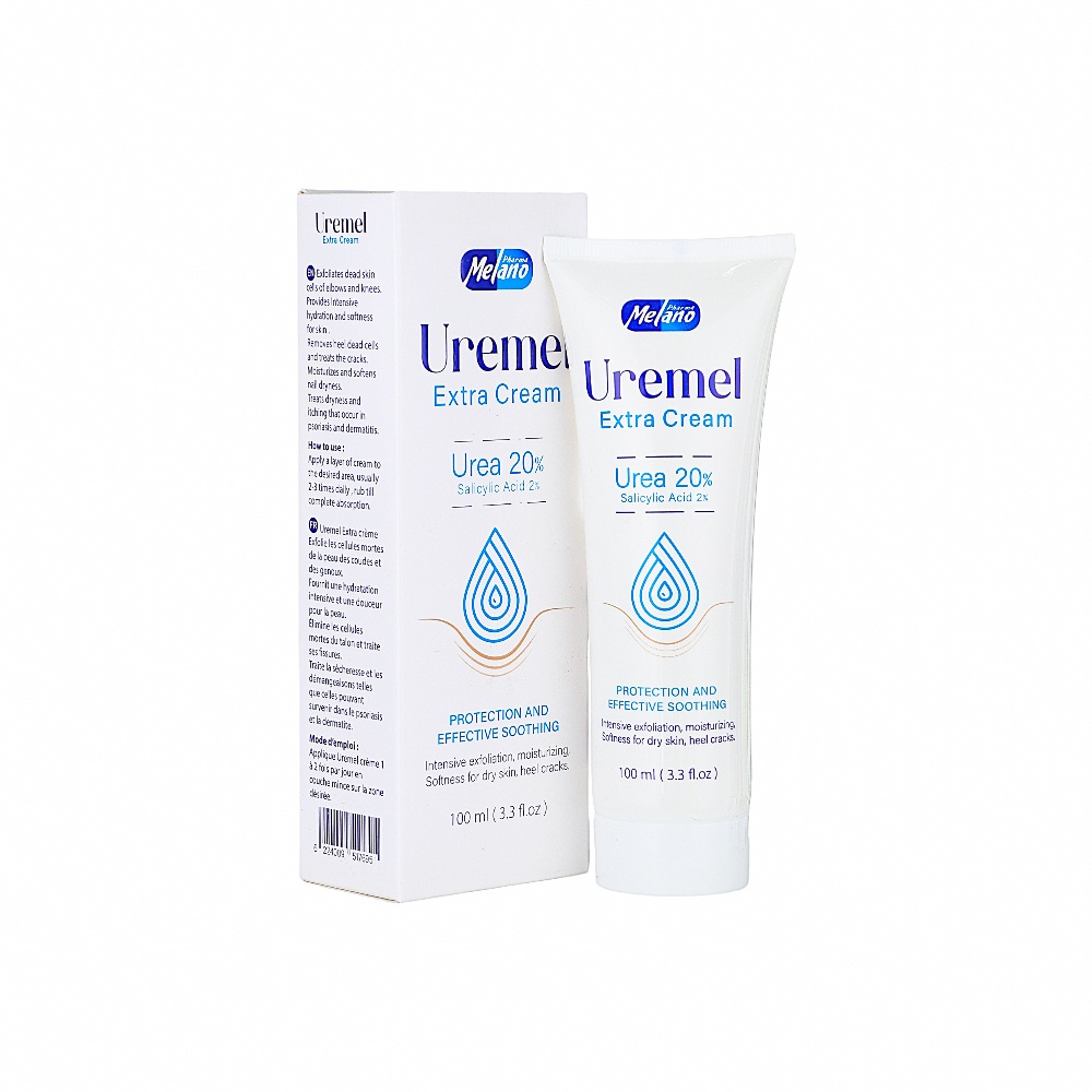 ميلانو يوريميل كريم أكسترا يوريا 20% مرطب للبشرة الجافة - 100 مل 