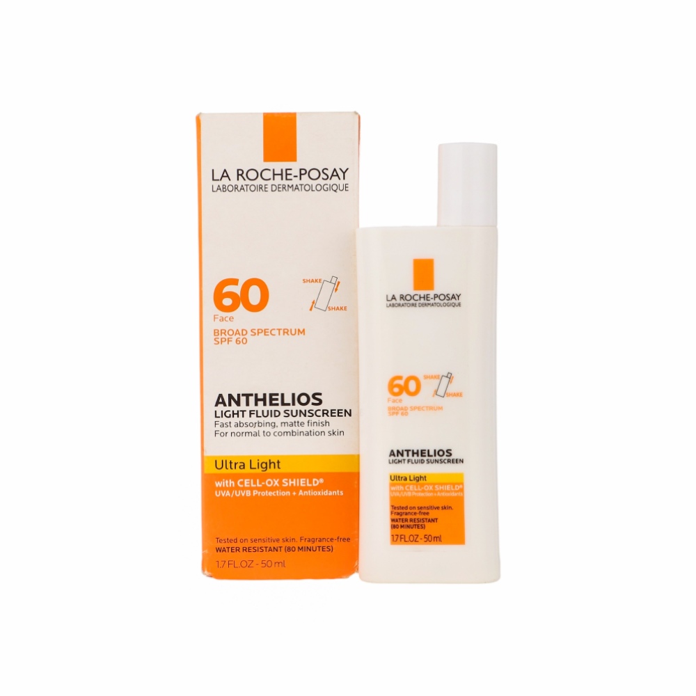 لاروش بوزيه أنثيليوس كريم واقي شمس خفيف بمعامل حماية 60 للوجه - 50 مل