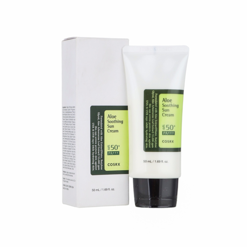 كوزركس كريم واقي شمسي مهدئ بالصبار مع معامل حماية 50+ - 50 مل