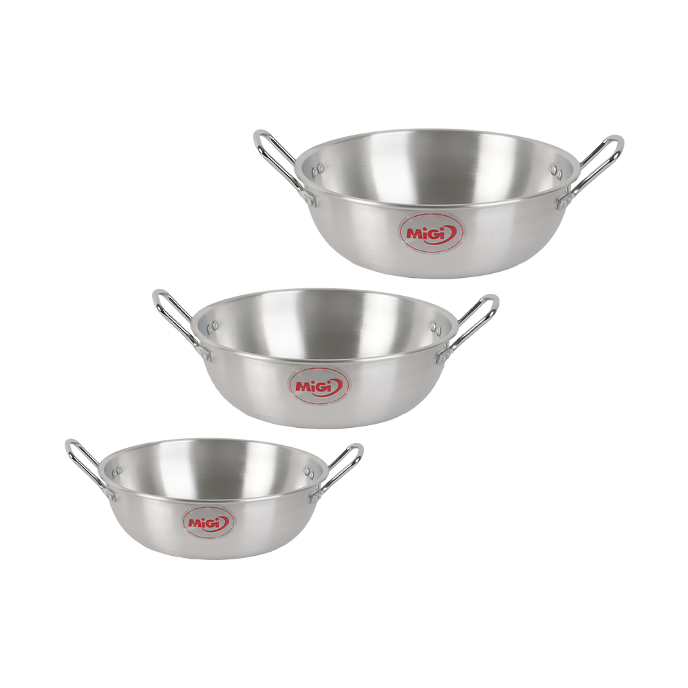 ميجي طقم مقالي معدن -3 قطع